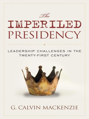 cover image of The Imperiled Presidency